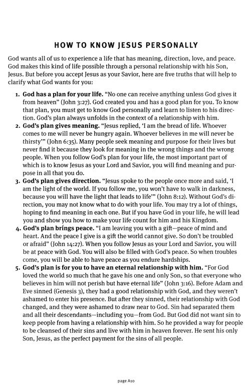 NLT Outreach Bible, Large Print Edition - Image 7
