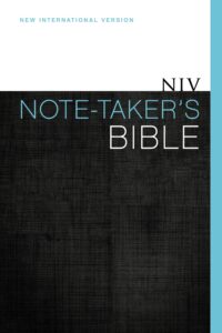 NIV, Note-Taker's Bible, Hardcover