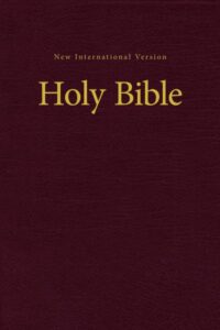 Hardcover NIrV Pew Bible (Burgundy)