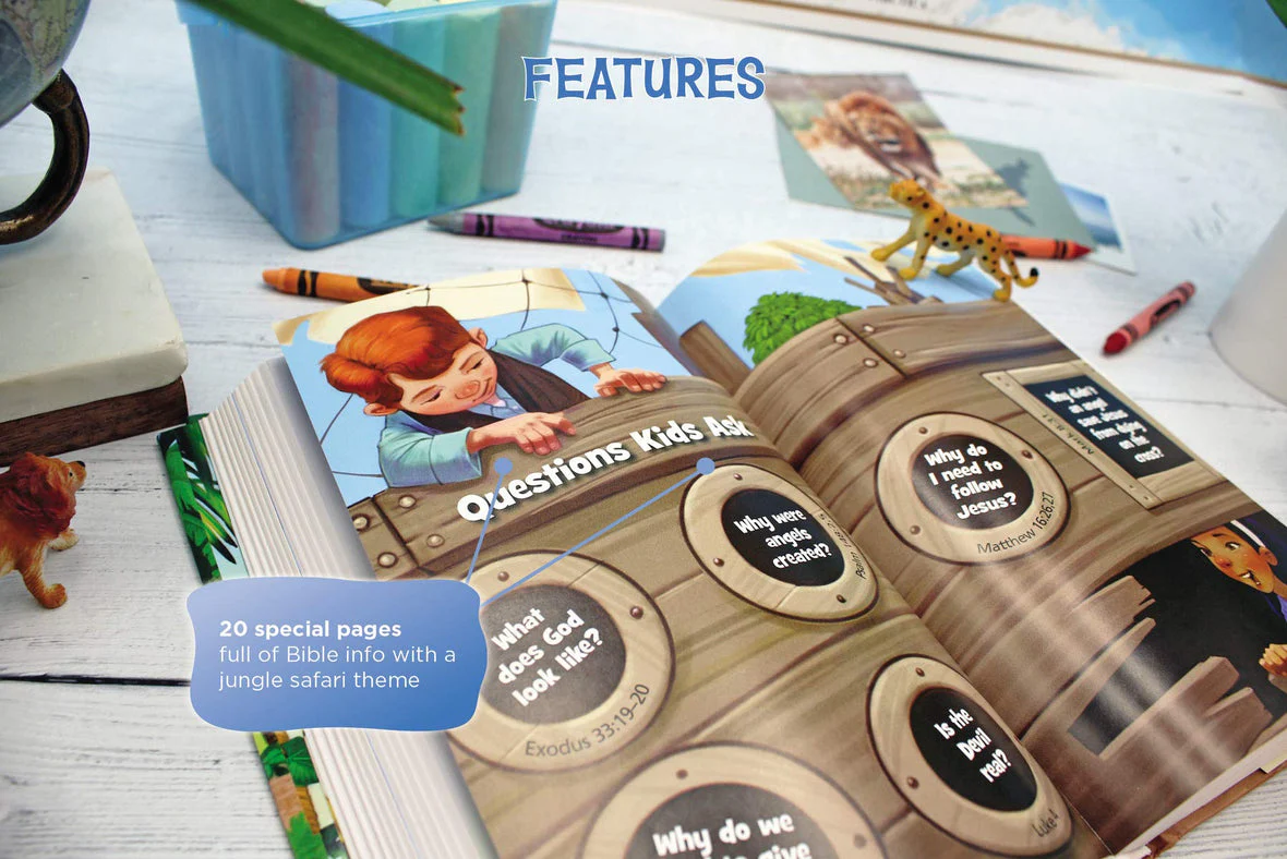 NIrV, Adventure Bible for Early Readers, Full Color Interior, Hardcover - Image 4