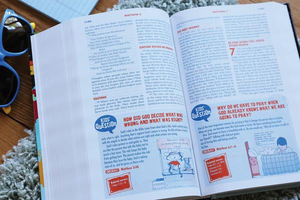 NIrV, Kids' Quest Study Bible: Answers to over 500 Questions about the Bible - Image 6