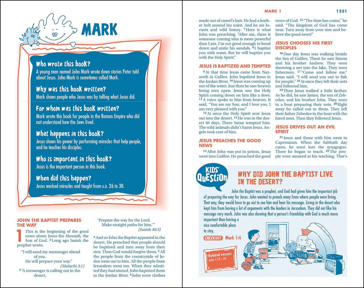 NIrV, Kids' Quest Study Bible: Answers to over 500 Questions about the Bible - Image 7