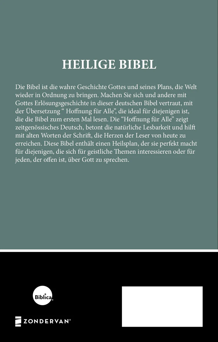 Hoffnung fur Alle: German Outreach Bible - Image 2