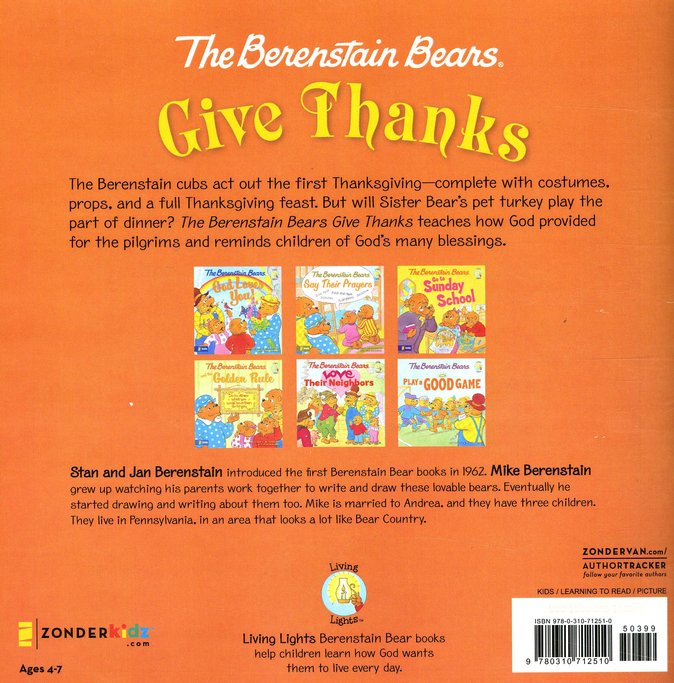 The Berenstain Bears Give Thanks - Image 2