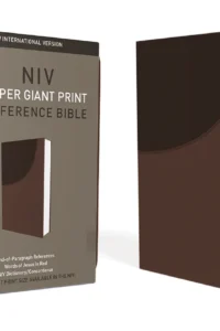 NIV, Super Giant Print Reference Bible, Red Letter Edition, Comfort Print